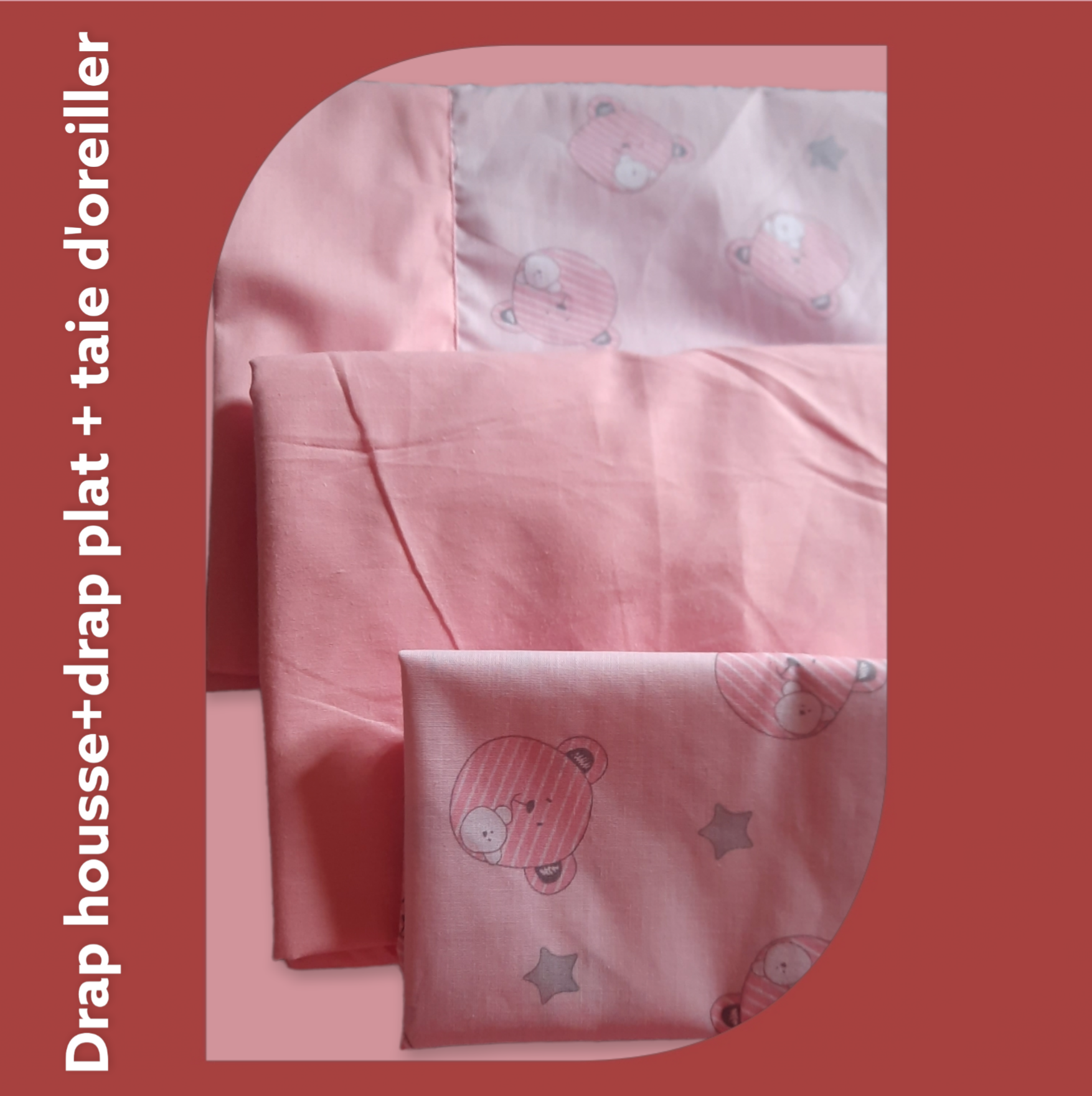 Pack Drap Plat Drap Housse Taie D Oreiller Literie Linge De Lit Au