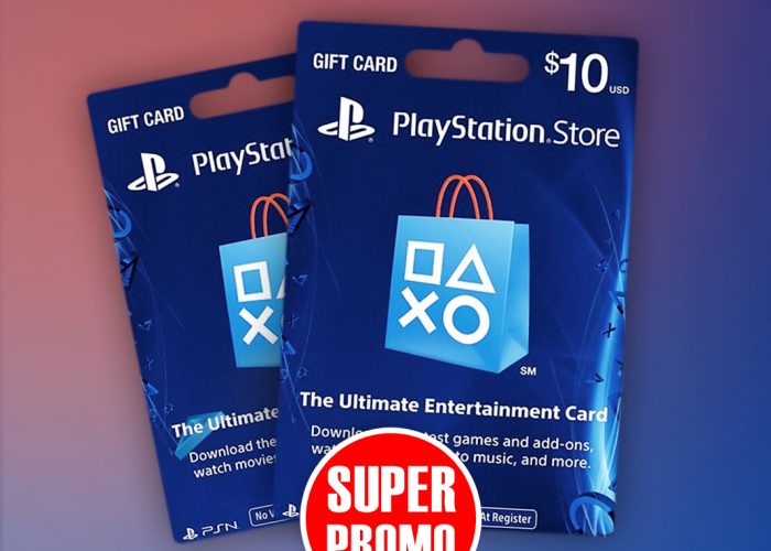 Image annonce: Playstation carte PSN Américaine 10 dollars USD