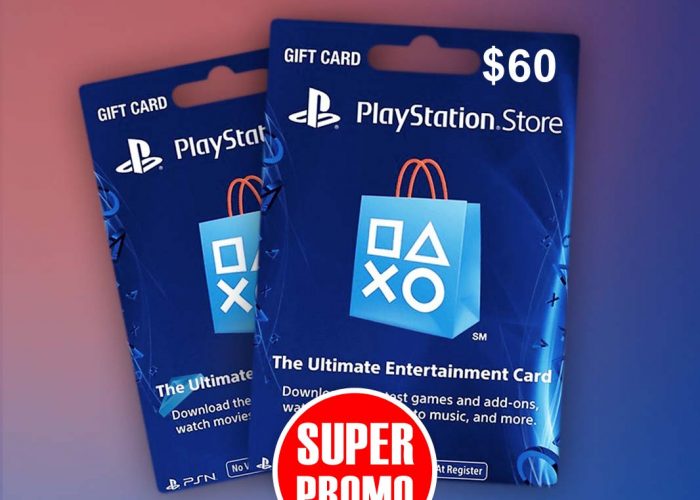Image annonce: Playstation carte PSN Américaine 60 dollars USD