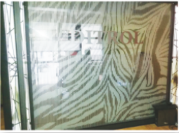 Annonce Habillage de vitrine
