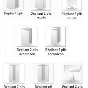 Annonce Impression rapide avec le service urgence pour depliants.