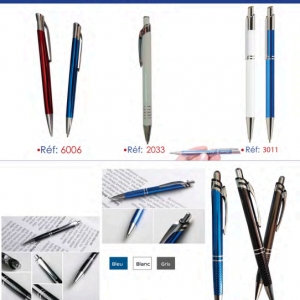 Annonce Le stylo métallique publicitaire personnalisé