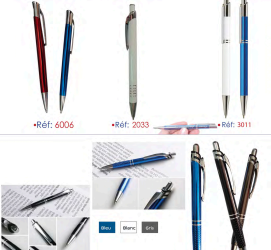 Image annonce: Le stylo métallique publicitaire personnalisé