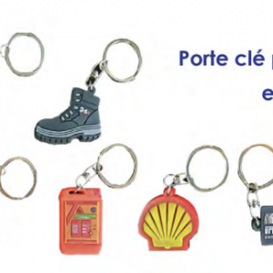 Annonce PORTE CLÉS EN 2D PUBLICITAIRE