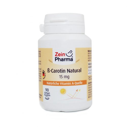 Annonce: Beta-Carotin Natural 90 Capsule De 15 Mg