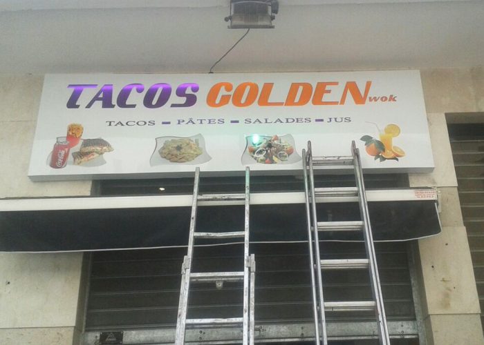 Image annonce: La fabrication d’une enseigne publicitaire et enseigne lumineuse Casablanca