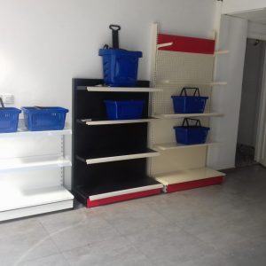 Annonce rayonnage supermarché