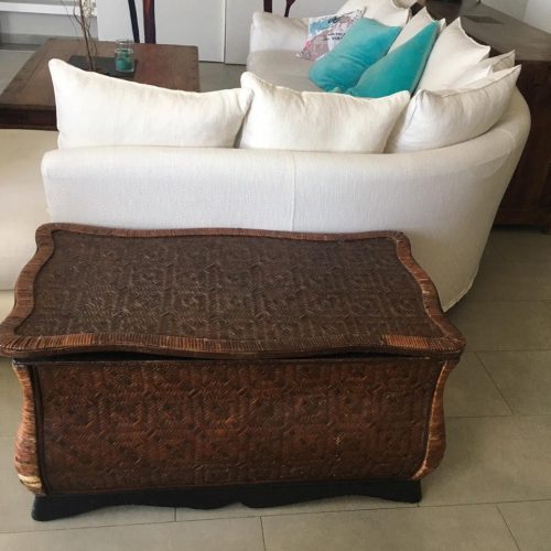 Annonce: Coffre osier