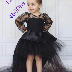 Annonce Robe noire pour fille importée de la Turquie 2 a 12 ans