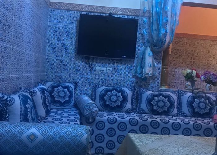 Image annonce: Appartement à vendre RDC 70m2 2 chambres salon cours couverte