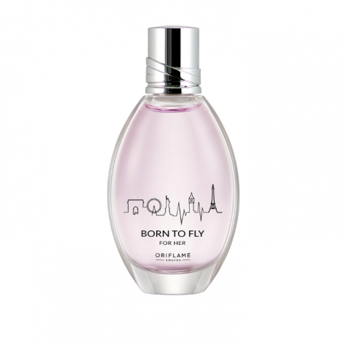 Annonce: parfum born to fly d'oriflame