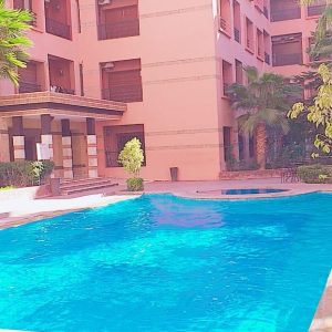 Annonce Magnifique appartement a lhivernage geuliz avec piscine pour une laungue durée