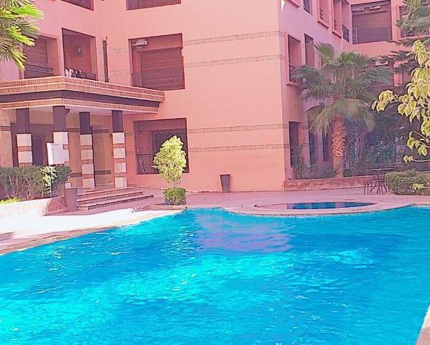 Image annonce: Magnifique appartement a lhivernage geuliz avec piscine pour une laungue durée