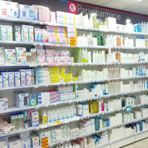 Annonce: rayonnage parapharmacie