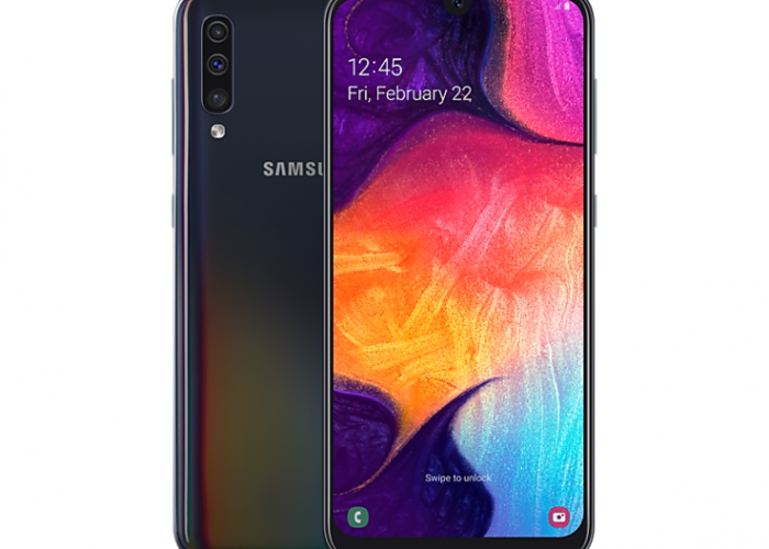 Image annonce: SAMSUNG GALAXY A50 2019 NOIR 4G 6.4″ 128 GB 4GB RAM DUAL SIM