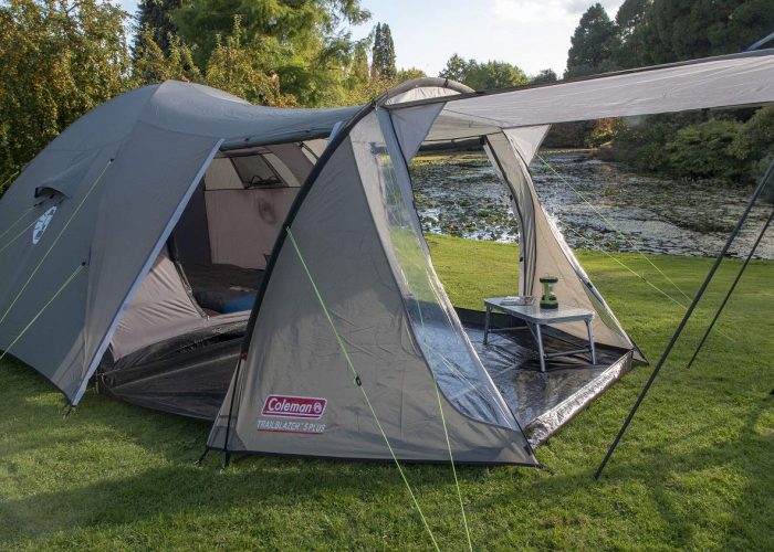Image annonce: Tente Coleman Trailblazer 5 Plus avec chambre et séjour – 5 personnes