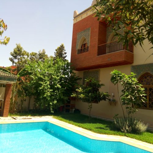 Annonce: Villa à vendre Marrakech targa avec picine