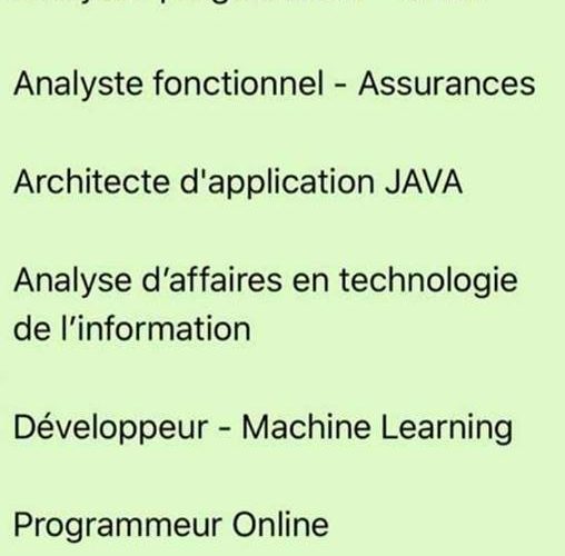 Image Offre d'emploi: Offre d’emploi au Canada