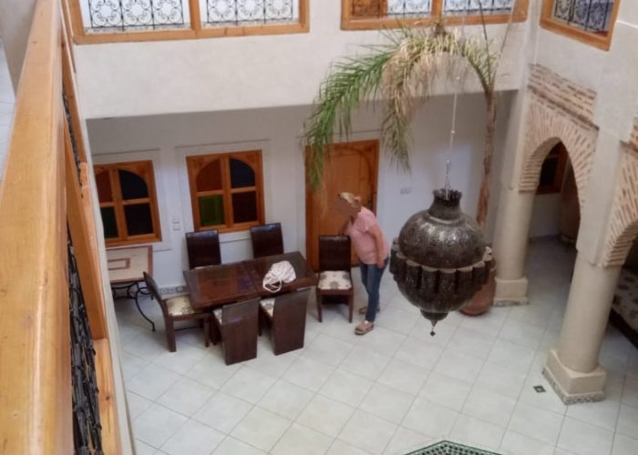 Image annonce: à vendre Magnifique Riad Superficie 161 titré situé ä Kasbah Marrakech