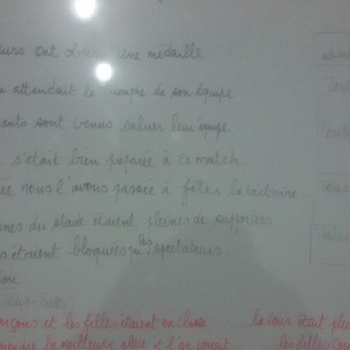 Annonce: Cours particuliers /soutien