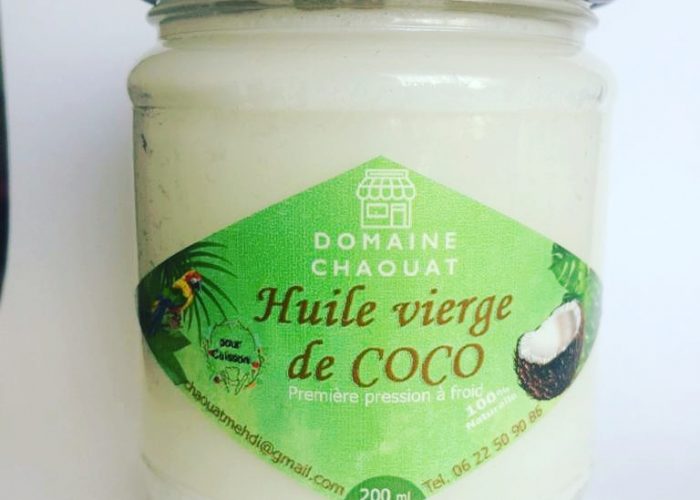 Image annonce: Huile de coco vierge alimentaire