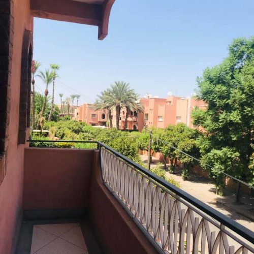 Annonce: Je met en location étage d’un villa à semlalia Marrakech (emplacement parfait)