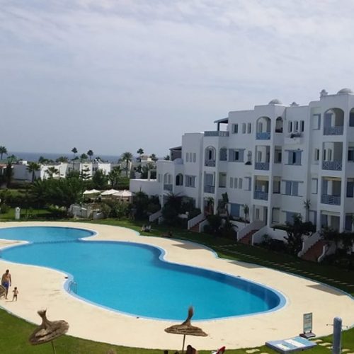 Annonce: appartement a vendre vue sur piscine a jawhara smir
