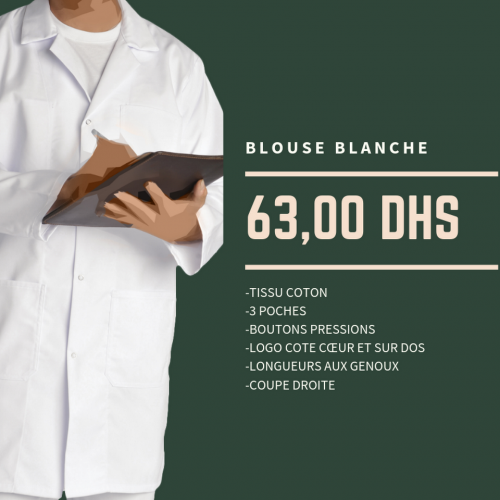 Annonce: Blouse de travail