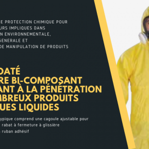 Annonce combinaison de protection chimique