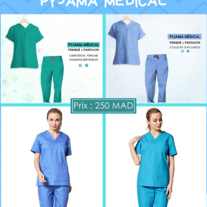 Annonce Confortable et léger, ce pyjama sera votre allié durant vos longues journées de travail !