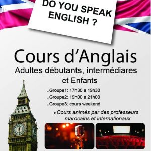 Annonce Cours d'anglais