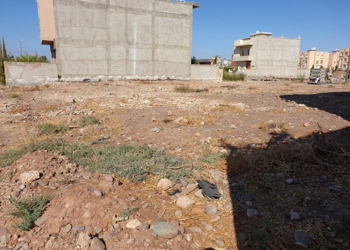 Image annonce: Terrain de 284m² Zone villa 3 façade Mhamid 10