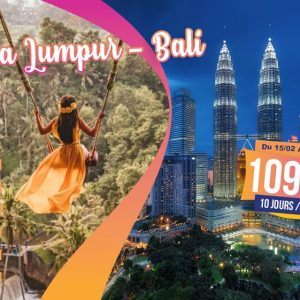 Annonce Découvrez l'offre de voyage Kuala_lumpur & Bali