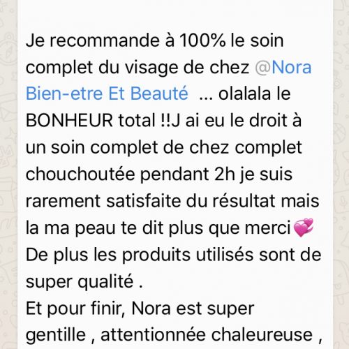 Annonce: Soin visage haut de gamme / facial skin care luxury