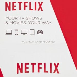 Annonce Carte Netflix 25 Euros