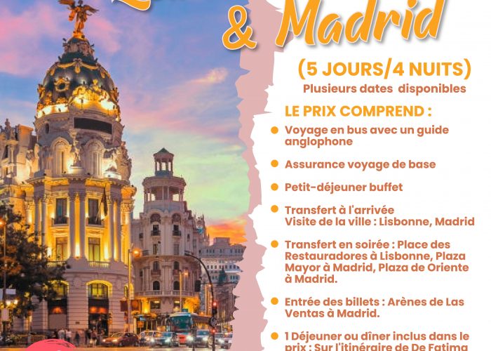 Image annonce: Lisbonne & Madrid