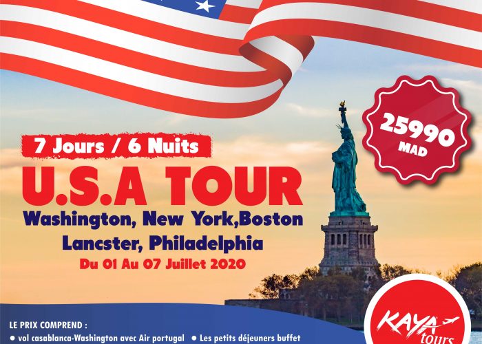 Image annonce: USA TOUR