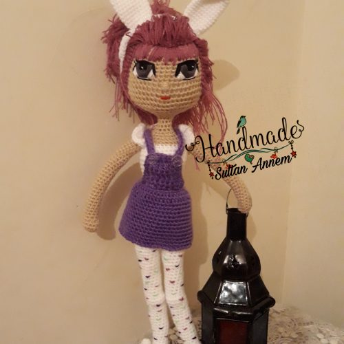 Annonce: Bannie poppet en crochet