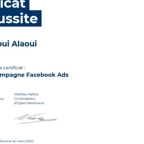 Annonce: Formation en ligne sur la publicité sur les réseaux sociaux
