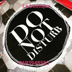 Annonce Serviette ronde de plage