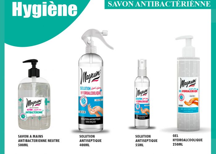 Image annonce: Pack hygiène Gel et Solution hydroalcolique