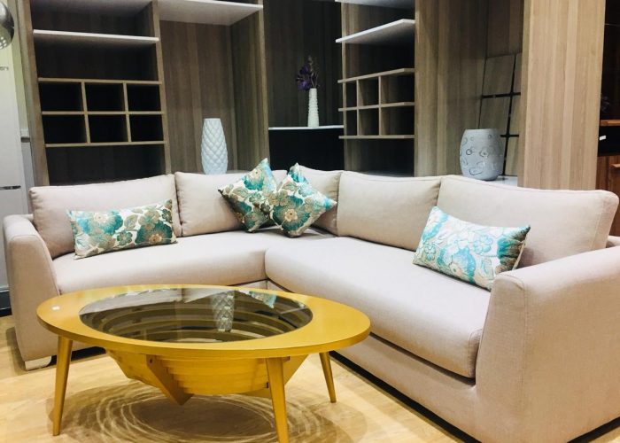 Image annonce: Salon L en beige