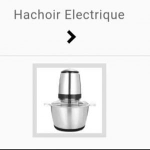 Annonce Hachoir électrique