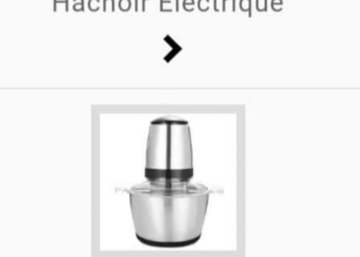 Image annonce: Hachoir électrique