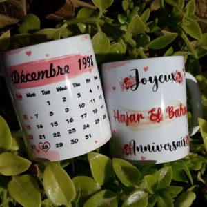 Annonce Mug blanc  Personnalisé avec photo et image