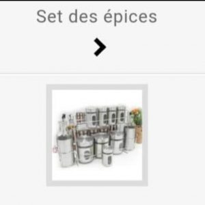 Annonce Set des épices