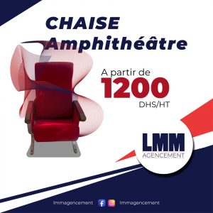 Annonce Chaise Amphithéâtre