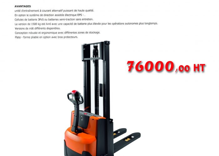 Image annonce: Gerbeur electrique
