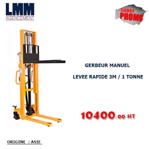 Annonce gerbeur manuel