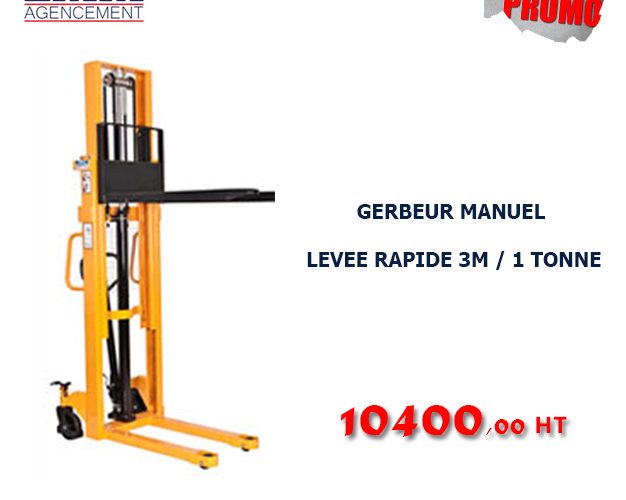 Image annonce: Gerbeur manuel